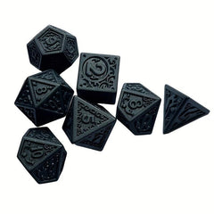Vintage Polyhedral Dice Set for Table Game Gatherings