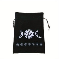 Thick Velvet Tarot Oracle Card Storage Bag Drawstring Bag