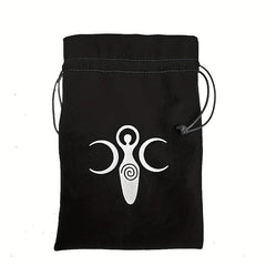 Thick Velvet Tarot Oracle Card Storage Bag Drawstring Bag