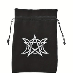 Thick Velvet Tarot Oracle Card Storage Bag Drawstring Bag