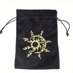 Thick Velvet Tarot Oracle Card Storage Bag Drawstring Bag