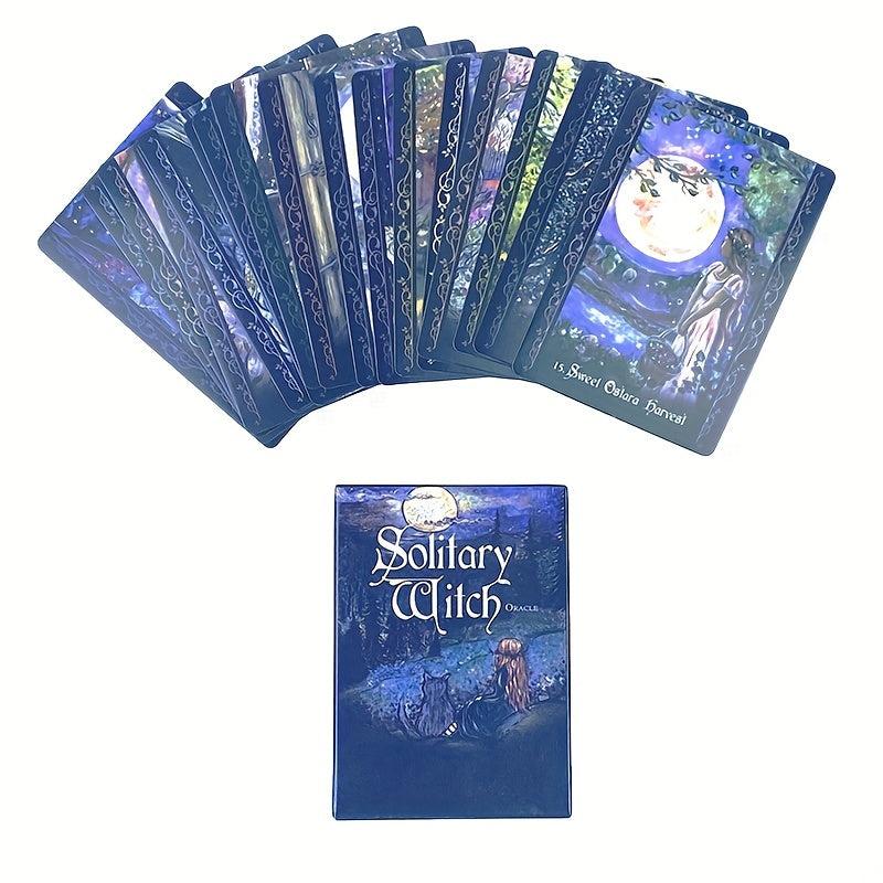 Solitary Witch Oracle Cards Game for Family Party Fun