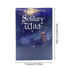 Solitary Witch Oracle Cards Game for Family Party Fun