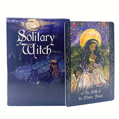 Solitary Witch Oracle Cards Game for Family Party Fun