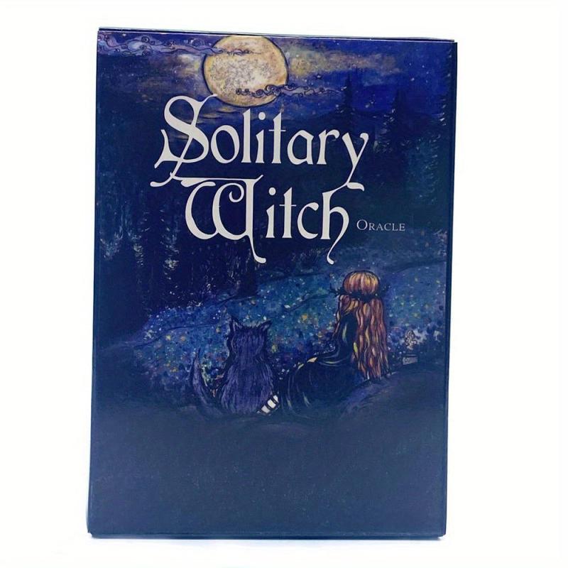 Solitary Witch Oracle Cards Game for Family Party Fun