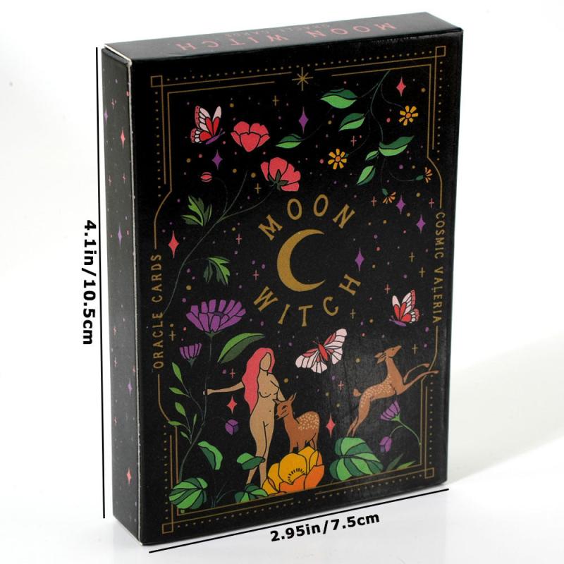 Moon Witch Oracle: Fate Unlocking Card Game for Family Parties