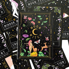 Moon Witch Oracle: Fate Unlocking Card Game for Family Parties