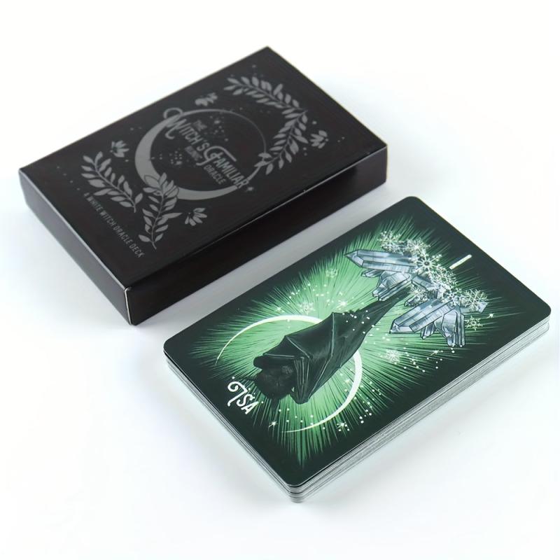 Witch's Familiar Runic Oracle Cards Family Game