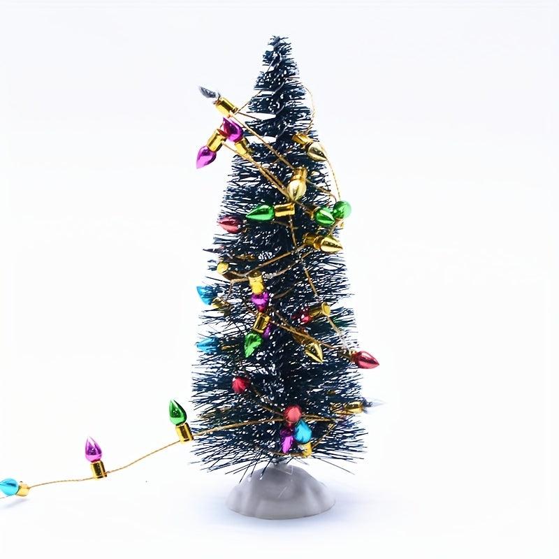 Christmas Bead String Plastic Light String Holiday Decoration Props Accessories