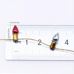 Christmas Bead String Plastic Light String Holiday Decoration Props Accessories
