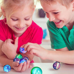 10pcs Space Theme Bouncy Balls Christmas Gift Bag Filling