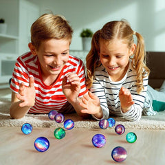 10pcs Space Theme Bouncy Balls Christmas Gift Bag Filling