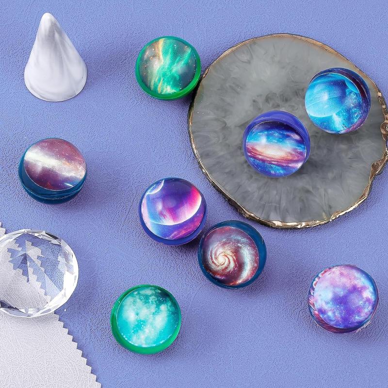 10pcs Space Theme Bouncy Balls Christmas Gift Bag Filling