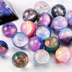 10pcs Space Theme Bouncy Balls Christmas Gift Bag Filling