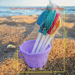 Kids Beach Shovel and Bucket Set - Random Accessories Included