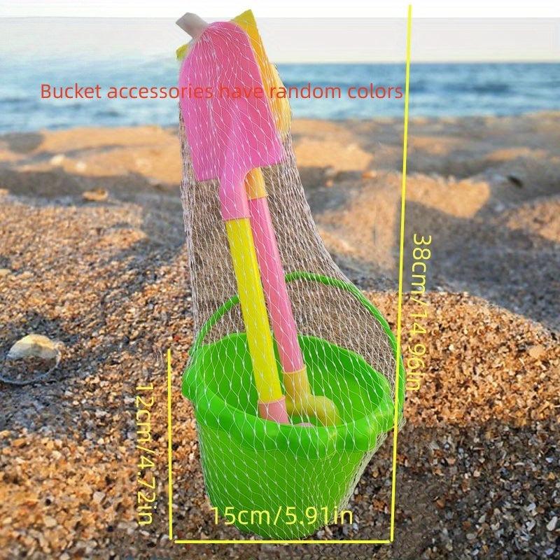 Kids Beach Shovel and Bucket Set - Random Accessories Included