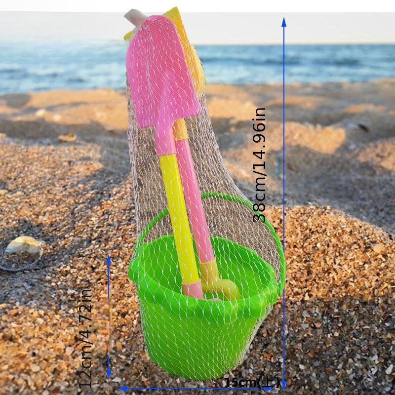 Kids Beach Shovel and Bucket Set - Random Accessories Included