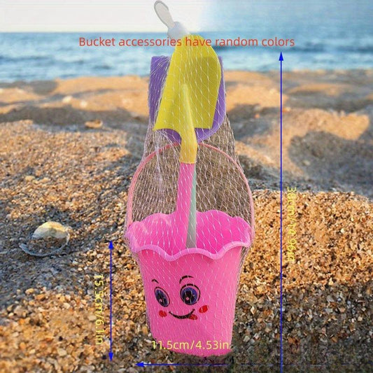 Kids Beach Shovel and Bucket Set - Random Accessories Included