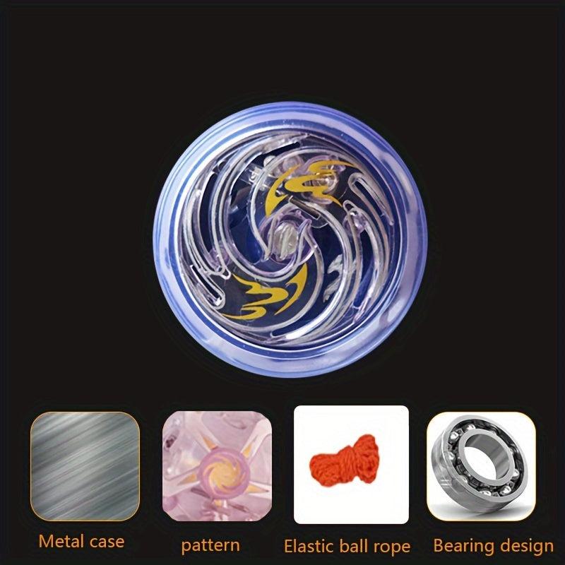 Luminous Alloy Metal Yo yo Swing Ball Toy for Kids - Birthday Gift