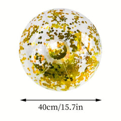 Sequined Beach Ball for Endless Beach Party Fun
