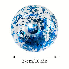 Sequined Beach Ball for Endless Beach Party Fun