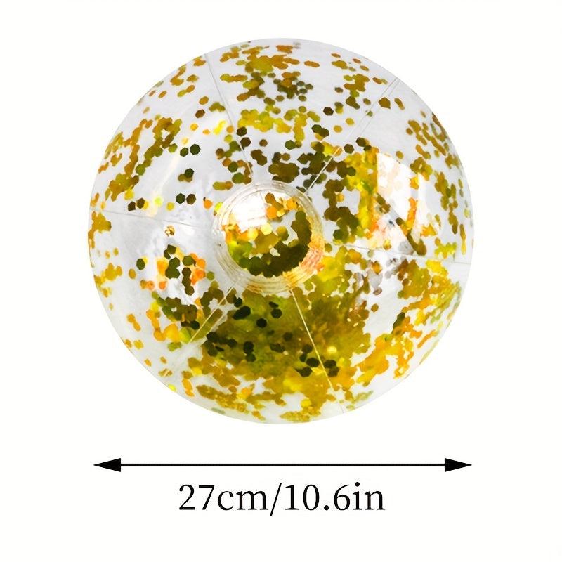Sequined Beach Ball for Endless Beach Party Fun