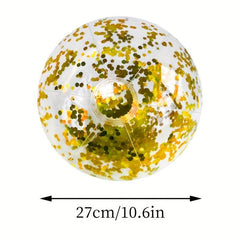 Sequined Beach Ball for Endless Beach Party Fun