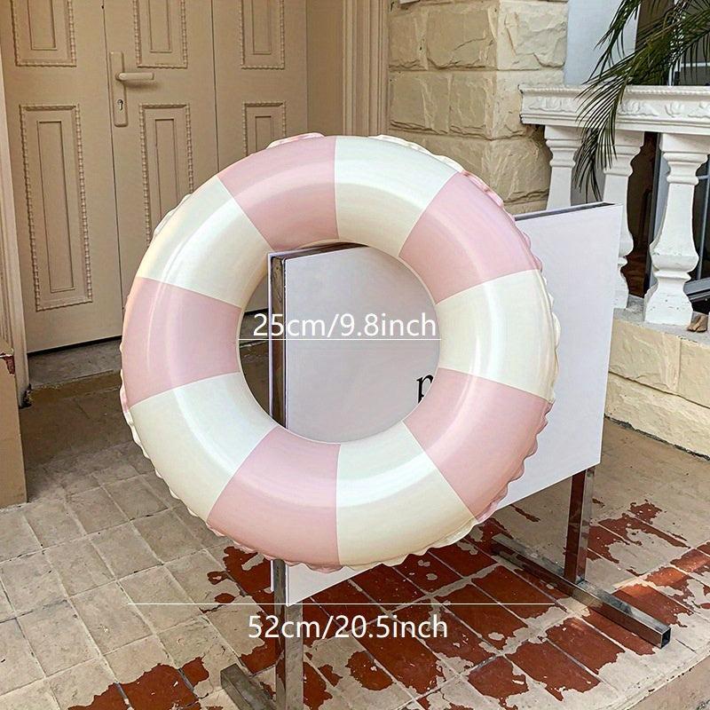 Kids Striped Swimming Ring: Safe & Stylish Pool Accessory