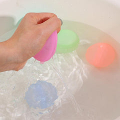 5pcs Silicone Water Balloons Reusable Splash Balls Outdoor Water Games