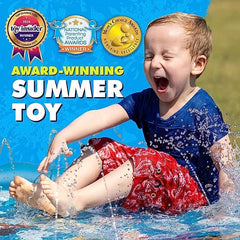 3-in-1 Kids' Splash Pad Wading Pool 172 cm Outdoor Water Toy