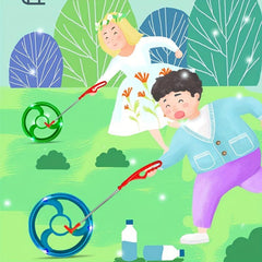 Iron Ring Toy Fitness For Kids Sports Balance Toy