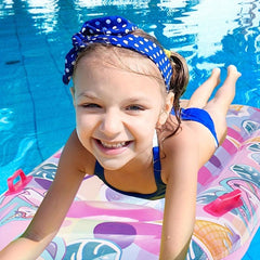 Kids Pool Skateboard Inflatable Floating Bed Water Toy Boat