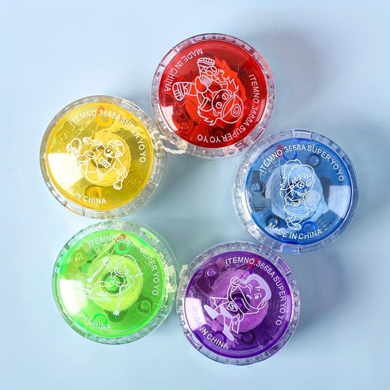 5pcs Luminous Yo yo Balls - Bright Colors Easy To Play