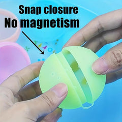 Reusable Water Balloons Quick Fill Self Sealing Water Ball