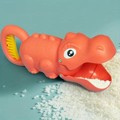 Dino Clip Beach Toy for Kids Mechanics & Sand Digging