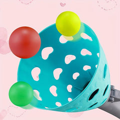 Kids Butt Ball Racket Set Double Fun Ejection Indoor/Outdoor Sports Toy