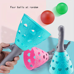 Kids Butt Ball Racket Set Double Fun Ejection Indoor/Outdoor Sports Toy