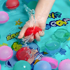 5 Reusable Water Fighting Balls Summer Pool Silicone Water Playing Toys
