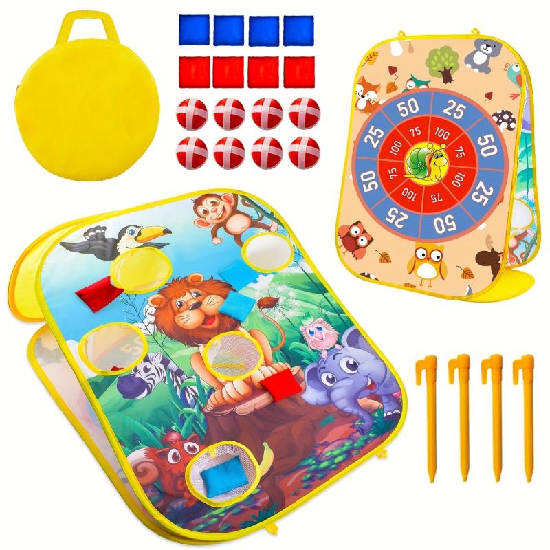 Outdoor Kids Sandbag Game Set Ideal Birthday Gift for 2-8 Year Olds