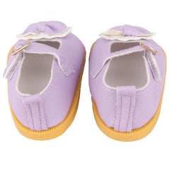 1pair 18 Inch Doll Bow Shoes Accessory for Children Girls