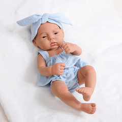 16inch Reborn Doll Silicone Vinyl 3D Skin Art Reborn Doll Simulative Baby
