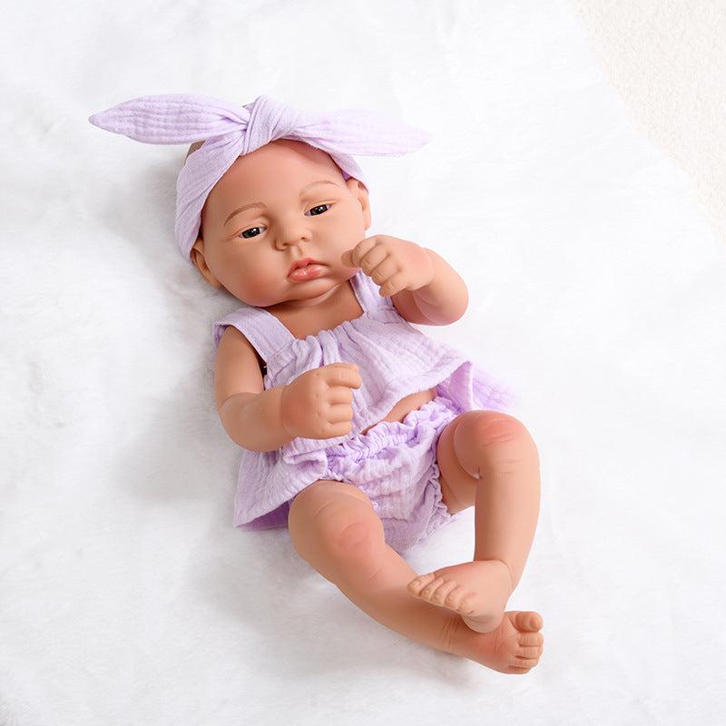 16inch Reborn Doll Silicone Vinyl 3D Skin Art Reborn Doll Simulative Baby