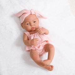 16inch Reborn Doll Silicone Vinyl 3D Skin Art Reborn Doll Simulative Baby