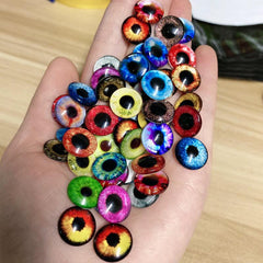 Glass Eye Beads Doll Glass Gems Christmas Halloween