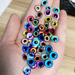 Glass Eye Beads Doll Glass Gems Christmas Halloween