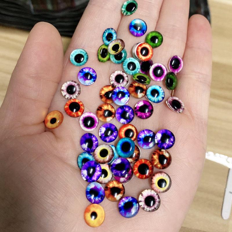Glass Eye Beads Doll Glass Gems Christmas Halloween