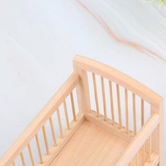 1:12 Dollhouse Crib Model DIY Furniture Decor