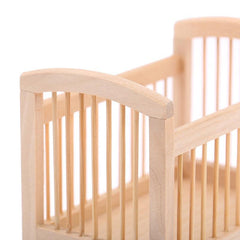 1:12 Dollhouse Crib Model DIY Furniture Decor