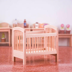 1:12 Dollhouse Crib Model DIY Furniture Decor