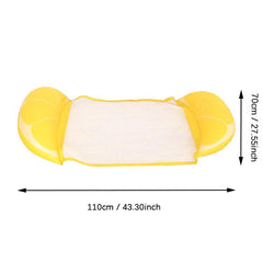 Inflatable Pool Mat Adult Pool Hammock Accessories Ultra Comfort
